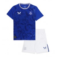 Everton Ashley Young #18 Hjemmedraktsett Barn 2024-25 Kortermet (+ Korte bukser)